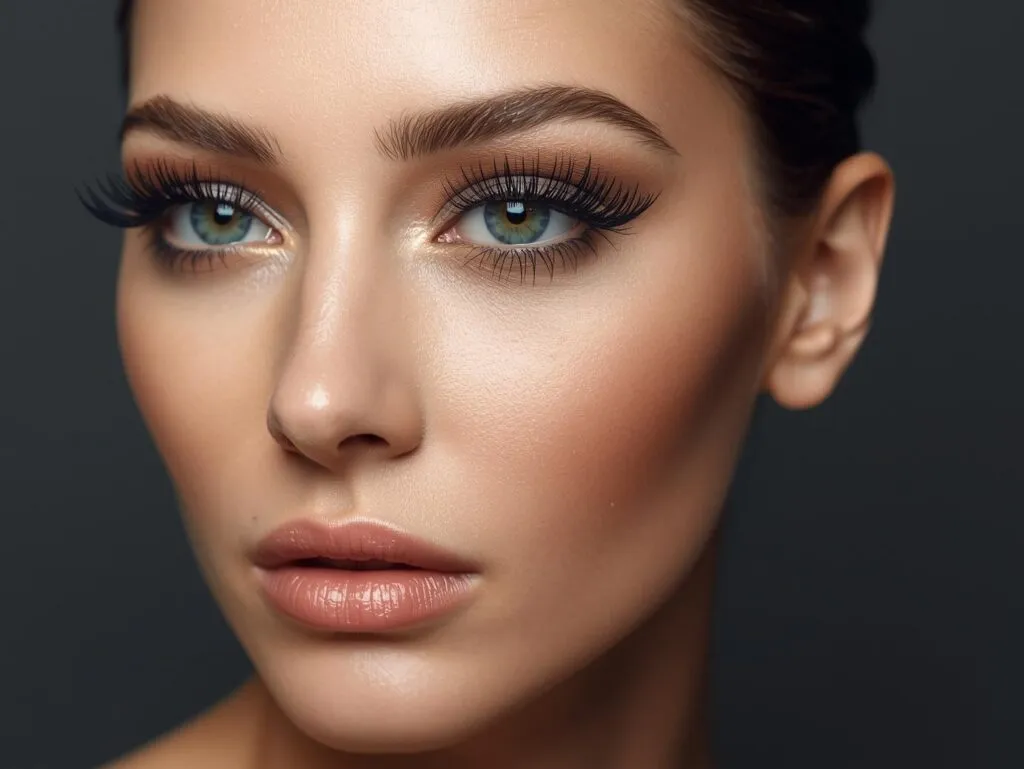 Volumen-Wimpernverlängerung für einen vollen Augenaufschlag